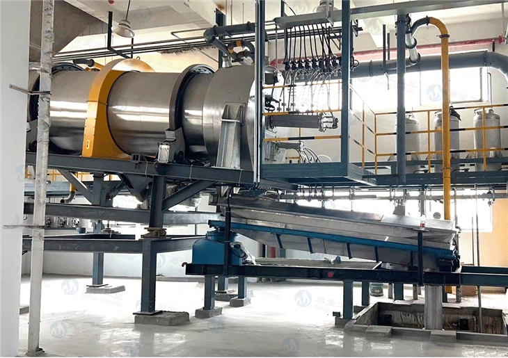 Compact Batch-Type Washing Powder Mixing Line
